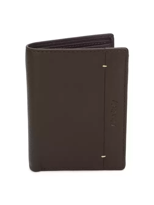 Men Solid Two Fold Wallet - image 5
