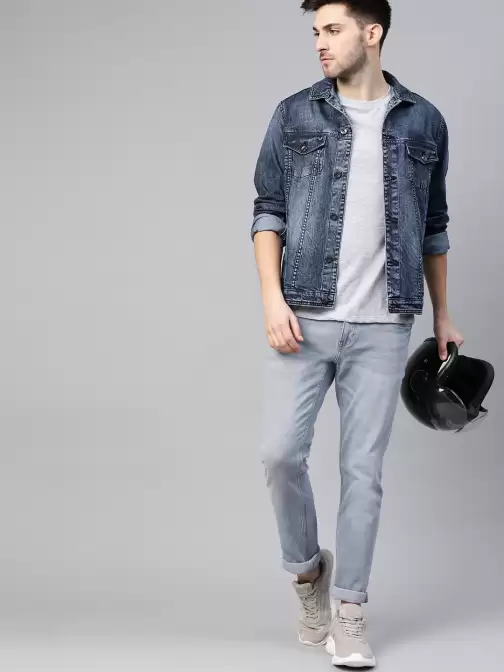 Men Slim Fit Jeans - image 5