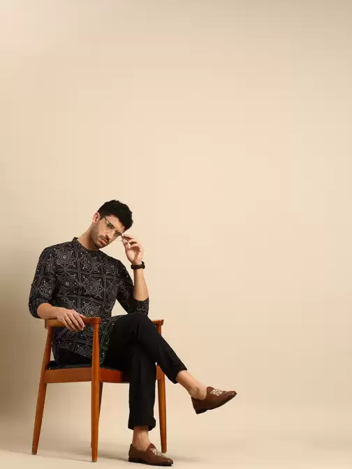 Men Pure Cotton Kurta Set - image 5