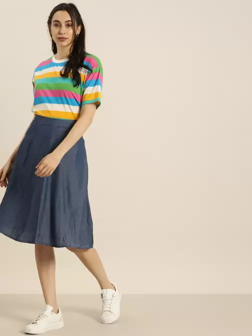 Women Candy Stripes T-shirt - image 5