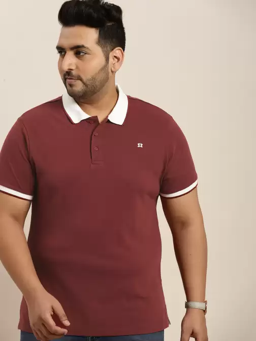Plus Size Solid Cotton T-shirt - image 5