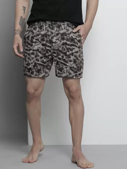 Men Printed Lounge Shorts - image 5