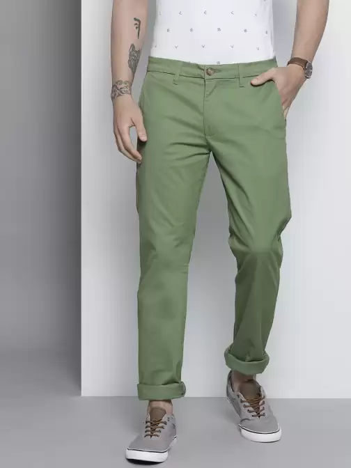 Men Slim Fit Trousers - image 5