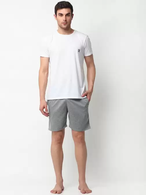 Men Cotton Blend Night Suit - image 5