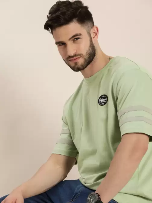 Men Solid Oversized Cotton - image 5