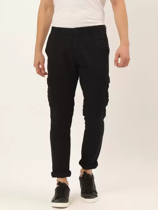 Men Slim Fit Cargos Trousers - image 5