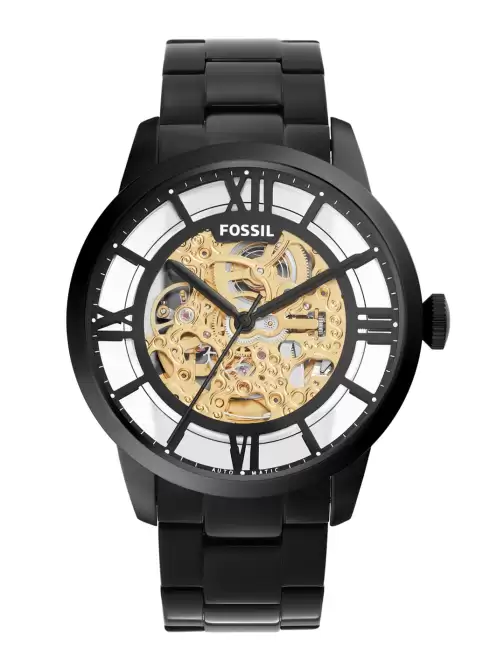 Men Stainless Steel Straps Automatic Motion Watch - image 6