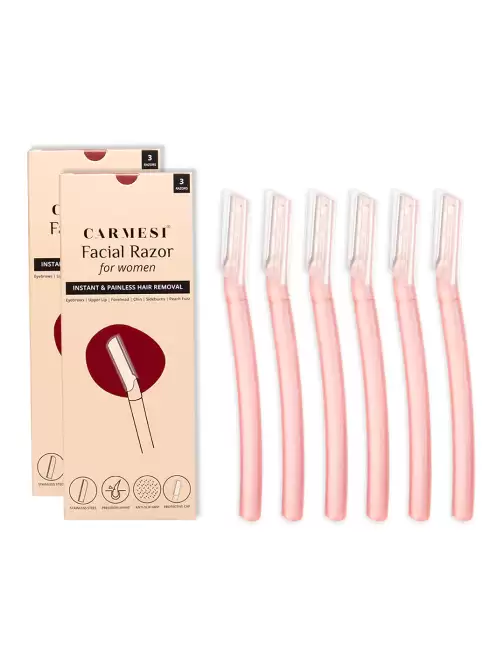 Women Set of 6 Facial Razors - image 5