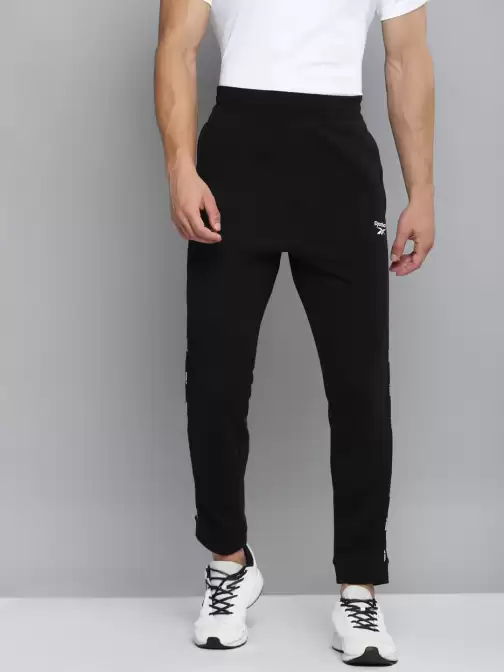 Men Solid WOR Piping Joggers - image 5