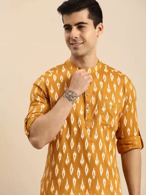 Men Printed Kurta - image 5