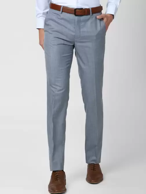 Men Slim Fit Trousers - image 5