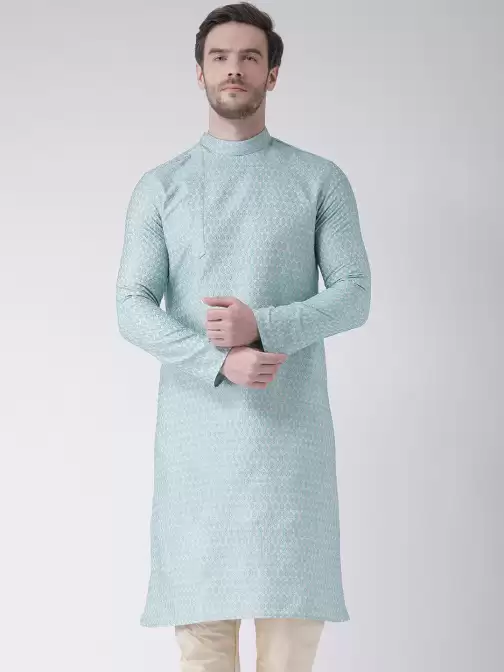 Men Ethnic Motifs Kurta - image 5
