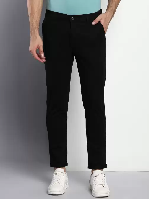 Men Tapered Fit Trousers - image 5