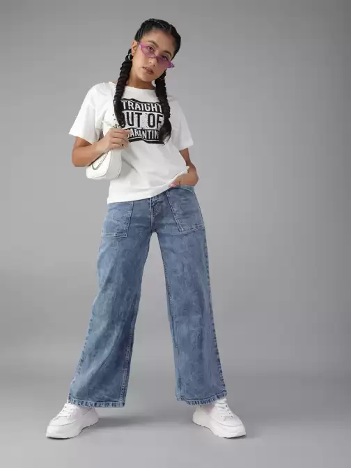 Girls Relaxed Fit Jeans - image 5