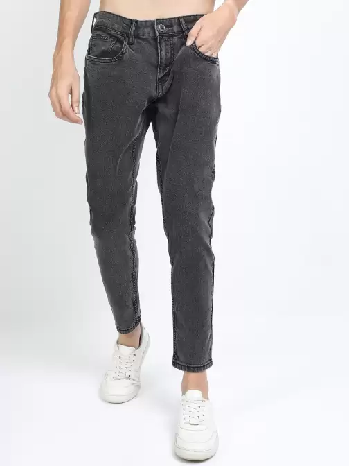 Men Tapered Fit Jeans - image 5