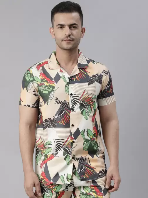 Men Printed Night Suit - image 5