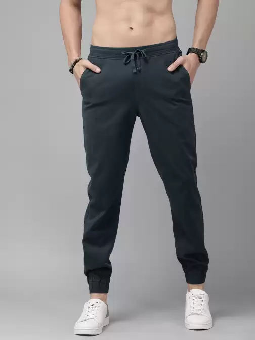 Men Slim Fit Cotton Joggers - image 5