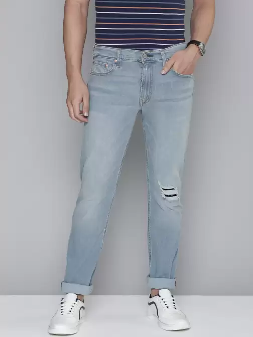 Men Slim Fit Jeans - image 5