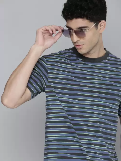 Men Striped T-shirt - image 5