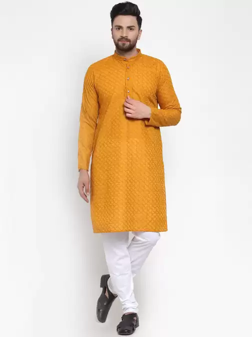 Men Kurta with Churidar - image 5