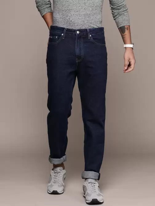 Men Tapered Fit Jeans - image 5