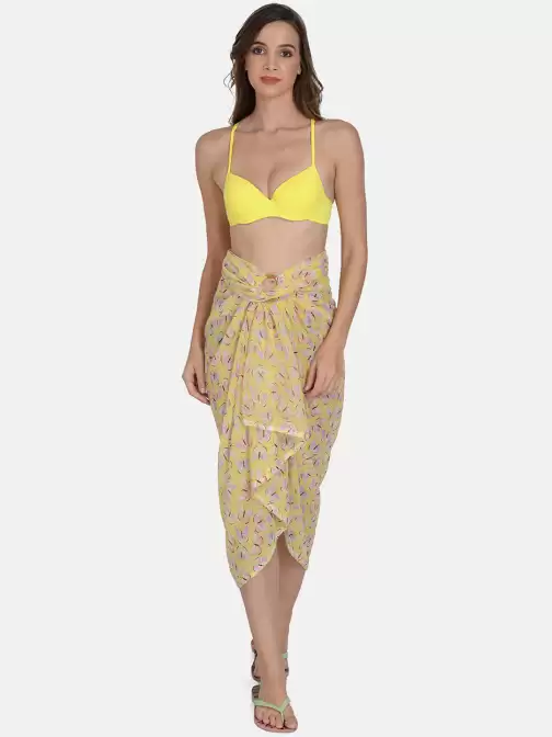 Women Printed Wrap-Around Sarong - image 5