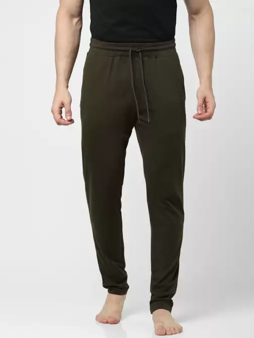 Men Solid Lounge Pants - image 5