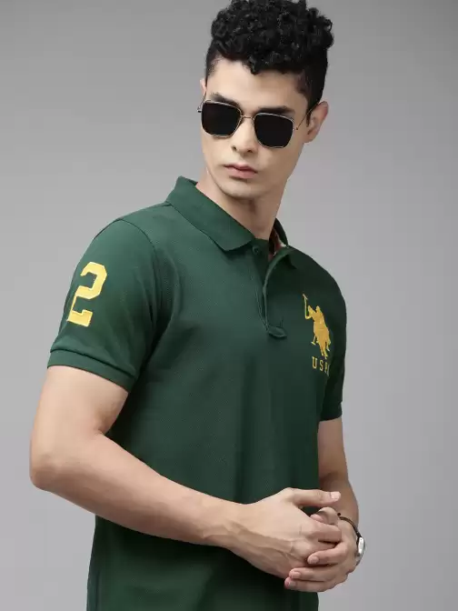Men Cotton Slim Fit T-shirt - image 5