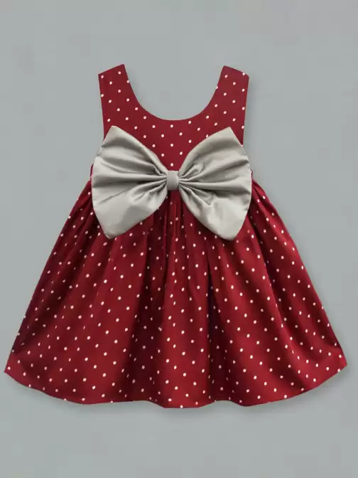 Girls Printed Empire Dress - image 5