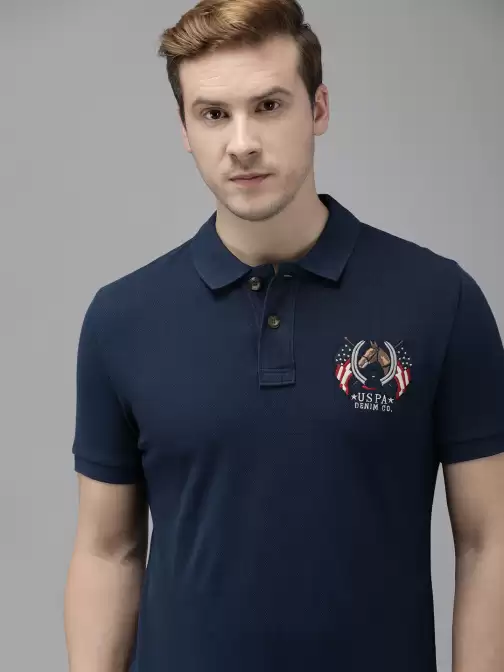 Men Pure Cotton T-shirt - image 5