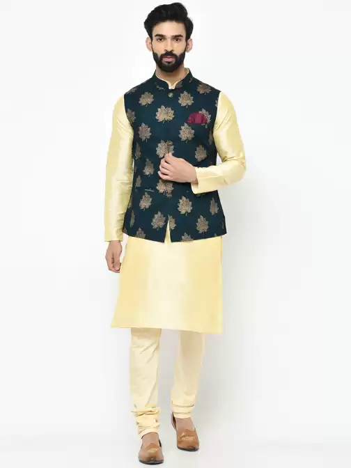 Men Kurta with Churidar - image 5