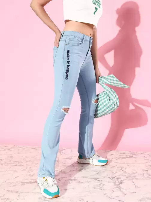 Women Flared Jeans - image 5