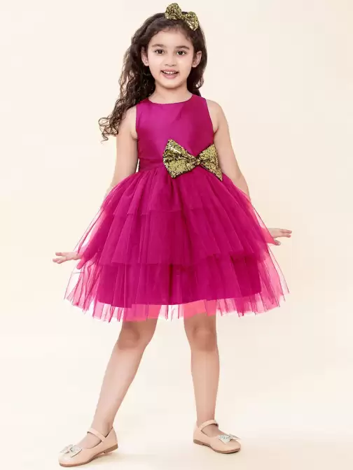Embellished Net Dress - image 5