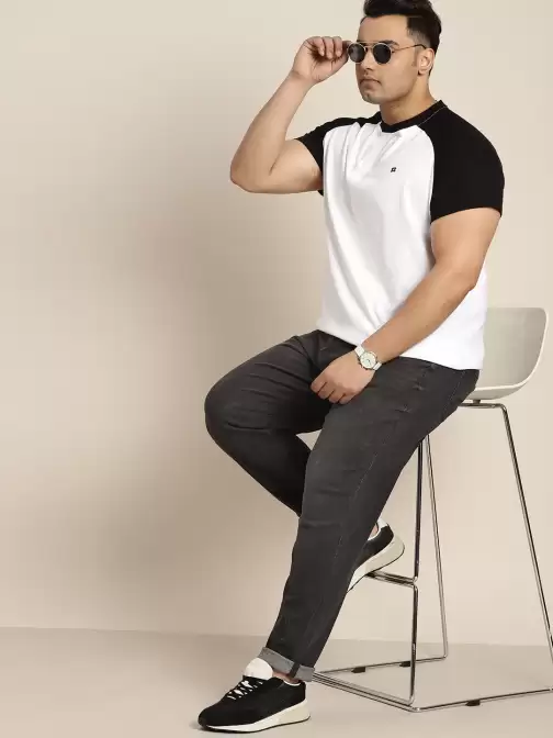 Men Plus Size Tapered Jeans - image 6