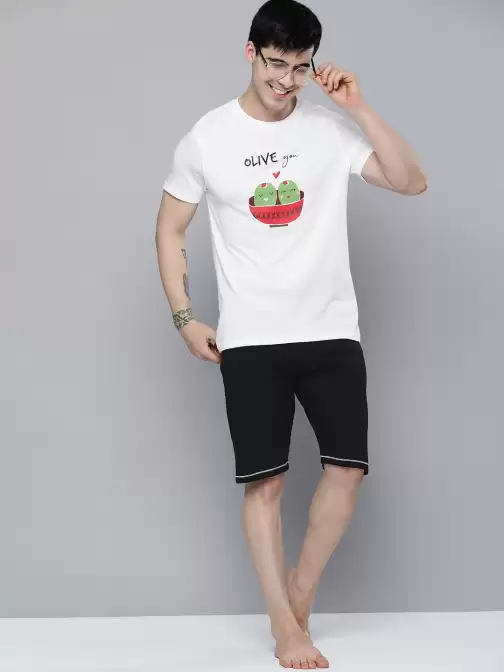 Men Pure Cotton Night suit - image 5