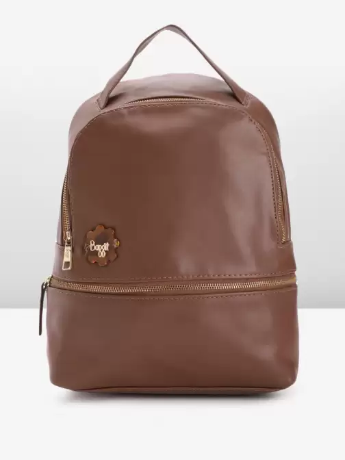 Women Solid Backpack - image 5