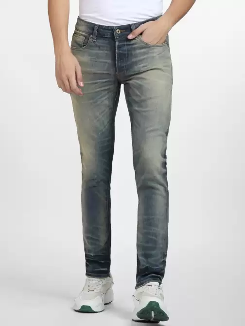Men Heavy Fade Cotton Jeans - image 5