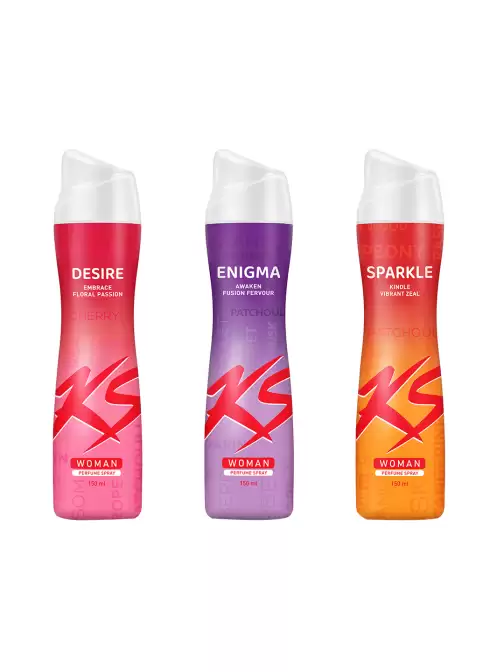 Women Set Of 3 Deodorant-450ml - image 5