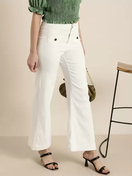 Women Wide Leg Jeans - image 5