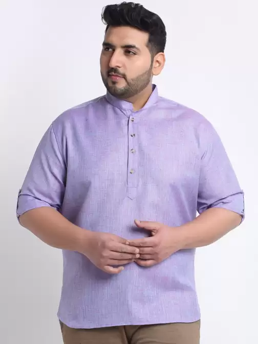 Men Plus size Cotton Kurta - image 5