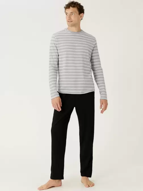 Men Pure Cotton Night suit - image 5
