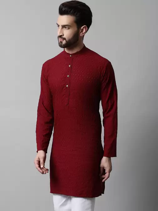 Men Pure Cotton Kurta - image 5