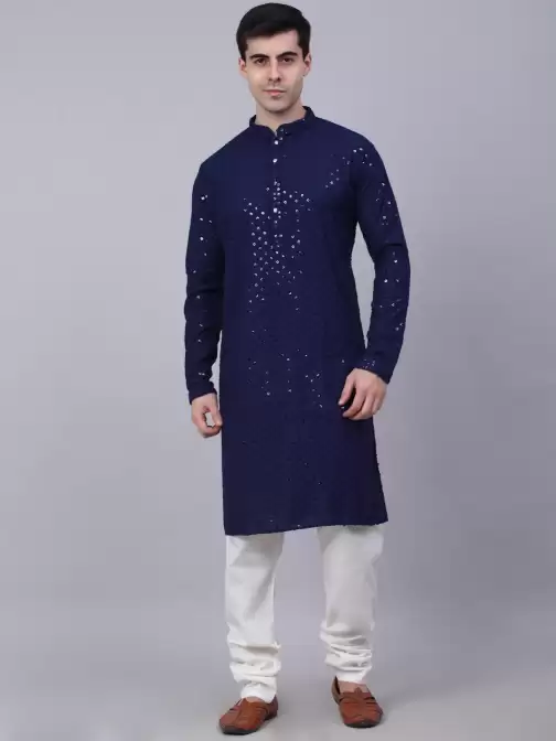 Men Pure Cotton Kurta Sets - image 5