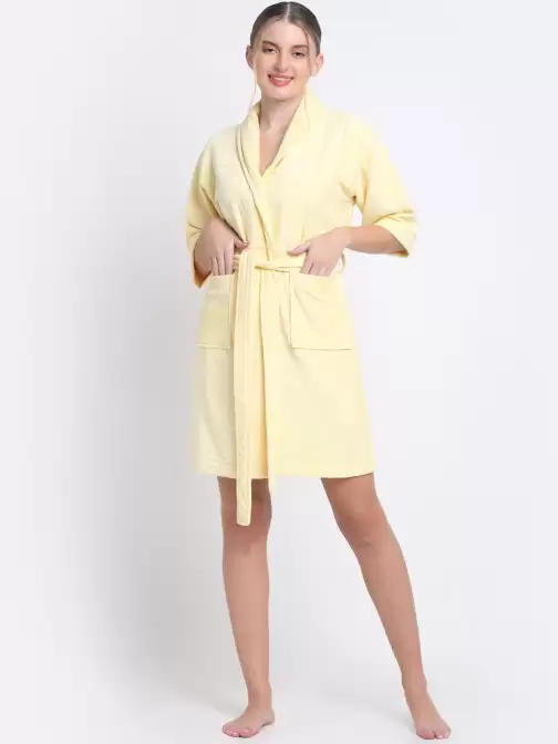 Women Absorbent Bath Robe - image 5