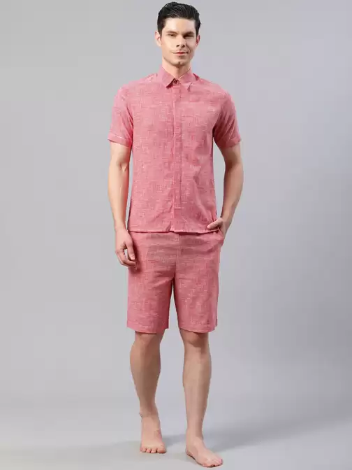 Men Shirt Collar Night suit - image 5