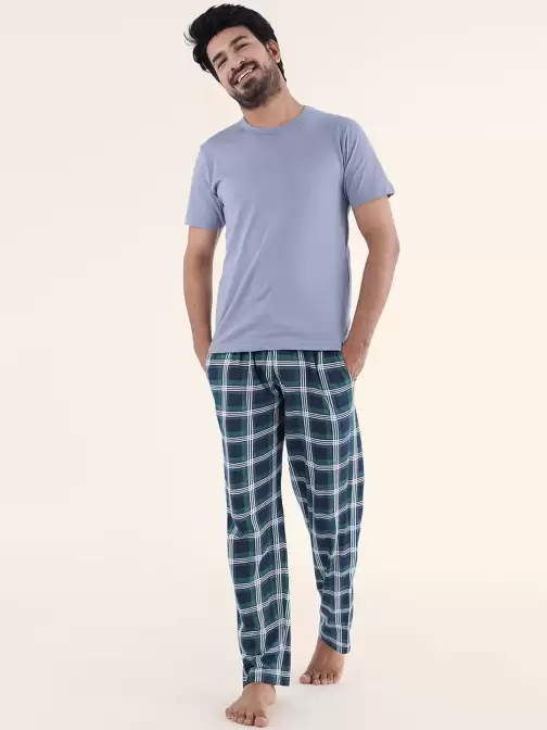 Men Pure Cotton Night suit - image 5