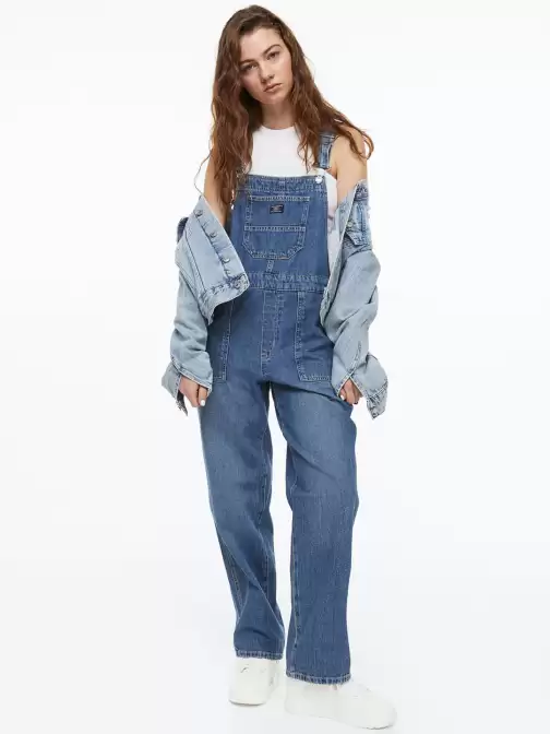 Women Denim Dungarees - image 5