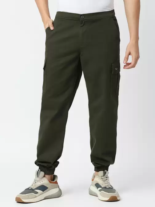 Men Comfort Cargo Trousers - image 5