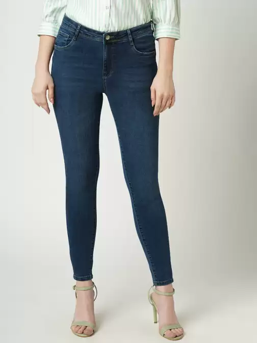 Women Super Fit Cotton Jeans - image 5