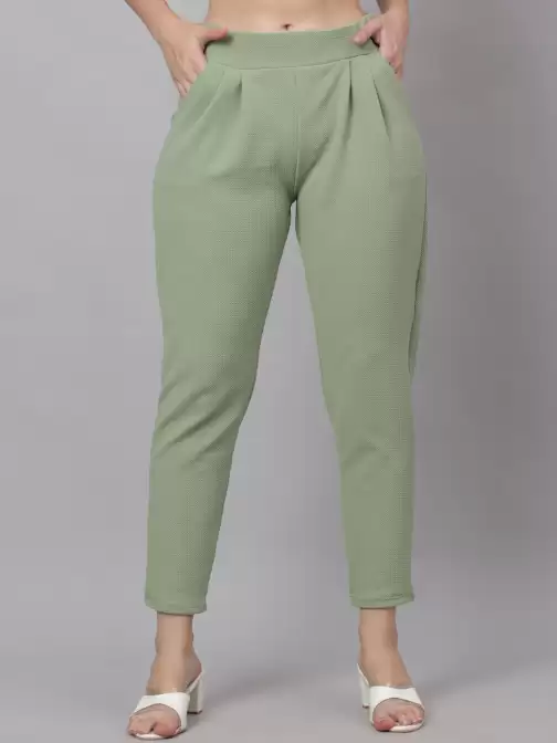 Women Regular Trousers - image 5